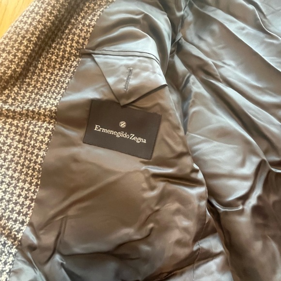 Ermenegildo Zegna Men's 3 Button Blazer Sport Coat Wool Cashmere Jacket 52 US 42 - Picture 4 of 14